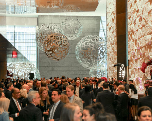 30 Hudson Yards Opening Event Lobby