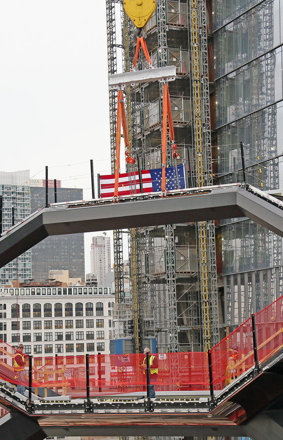 Image - Vessel Topping Out - Putting Final Piece in Place